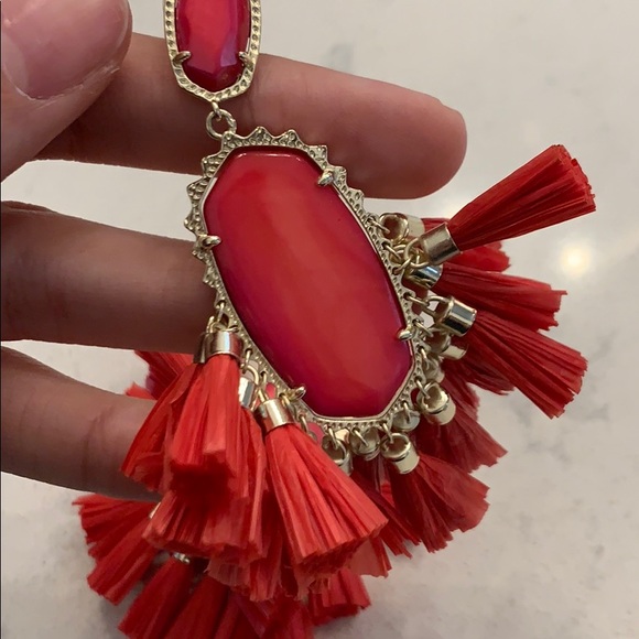 Kendra Scott Paper Tassel Earrings - Picture 3 of 3